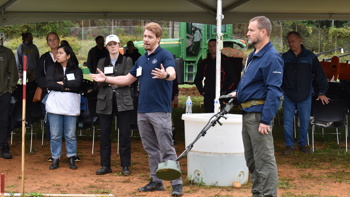 HALO Co-Hosts Visit to See Demining Equipment