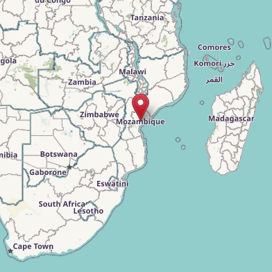 Map of Mozambique