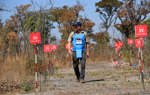 Prince Harry walking through a minefield in Angola