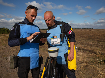 Link to Trimble Partners with HALO Trust for Landmine Clearance in Ukraine